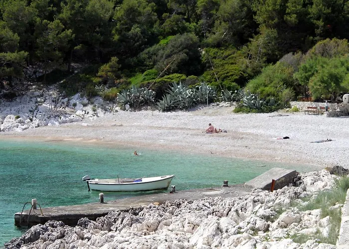 Semesterbostad Seaside House Milna, Hvar - 114 Milna (Hvar)
